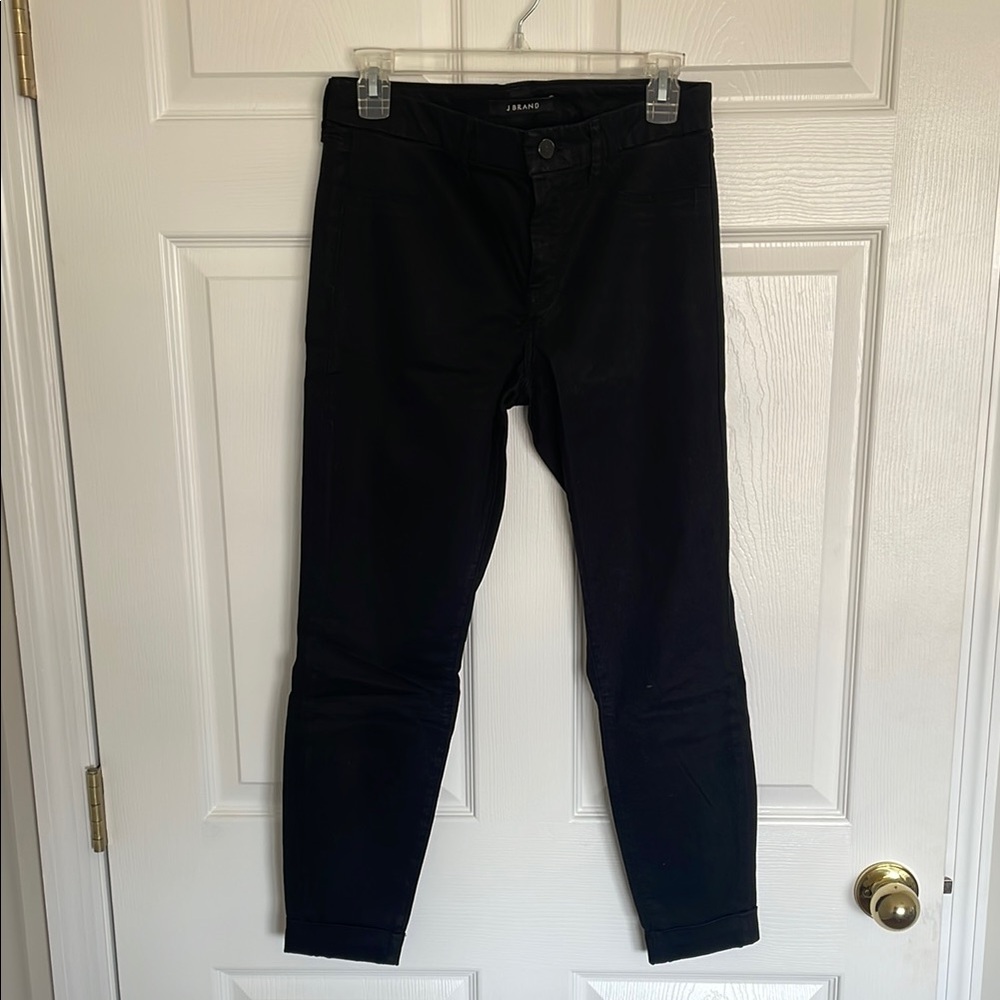 J Brand Black Ankle Cropped Jeans